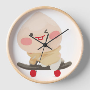 KaKao Friends - Skateboarder Apeach Clock