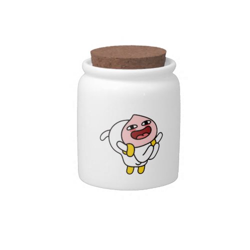 KakaoTalk Friends Apeach & Muzi (Back to Back) Candy Jar