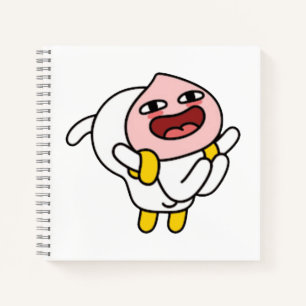 KakaoTalk Friends Apeach & Muzi (Back to Back) Notebook