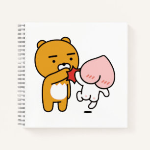 KakaoTalk Friends Apeach & Ryan Notebook
