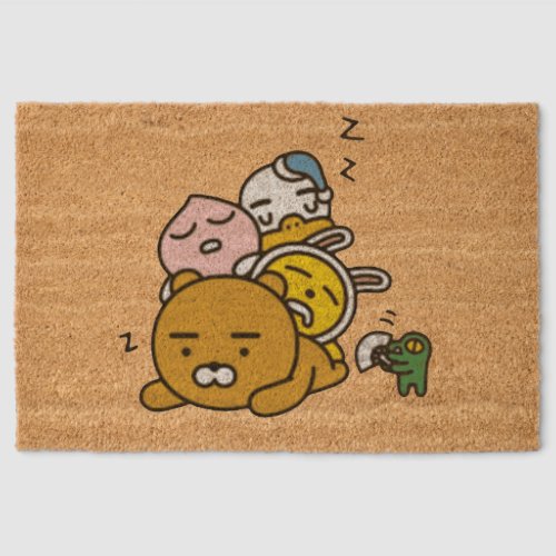 Kakaotalk Friends (Zzzz) Fiber Doormat