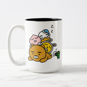 Kakaotalk Friends (Zzzz) Two-Tone Coffee Mug