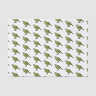 Kakapo bird cartoon illustration  tissue paper