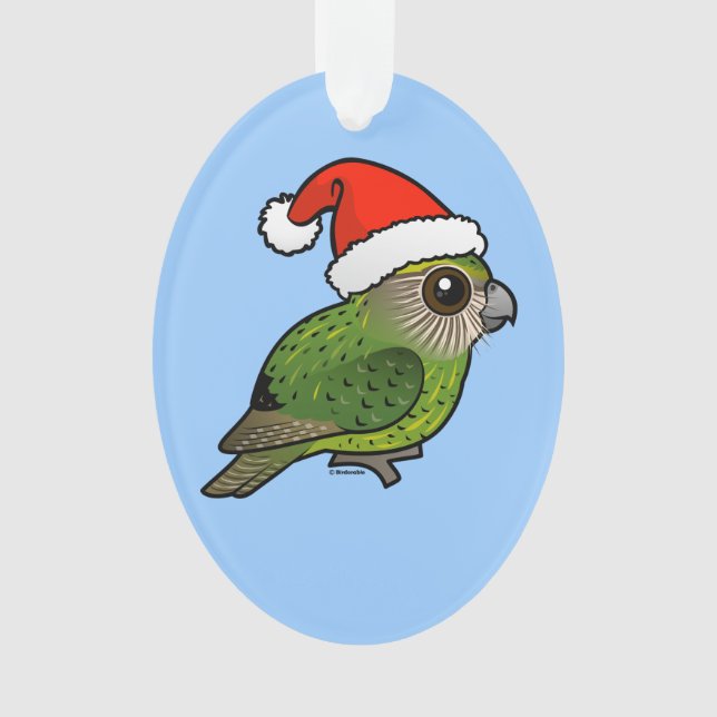Kakapo Claus Ornament (Front)