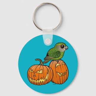 Kakapo Halloween Keychain