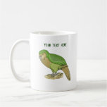 Kakapo illustration coffee mug