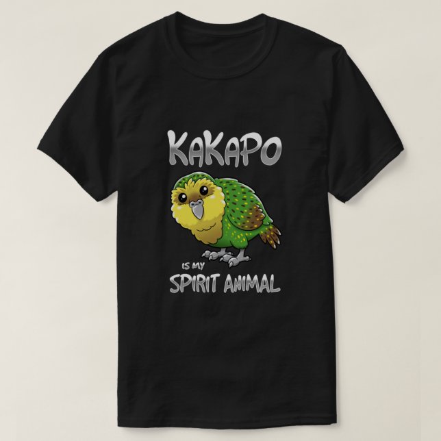 Kakapo Spirit Animal Classic T-Shirt (Design Front)