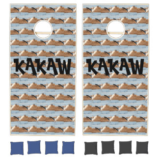 KAKAW Corn Hole Boards Cornhole Set
