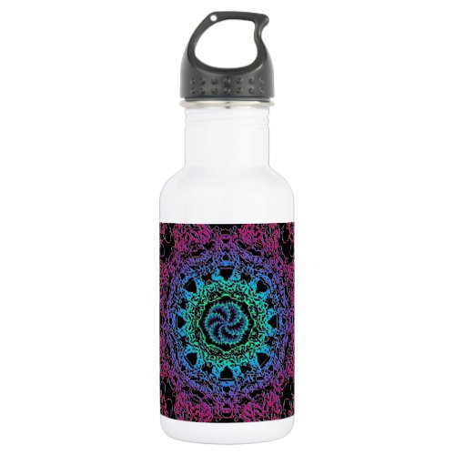 Kala Chakra Mandala Water Bottle