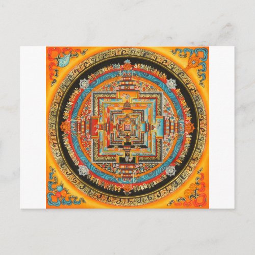 KALACHAKRA ESOTERIC MANDALA III POSTCARD