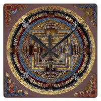 Kalachakra Mandala A Wall Clock