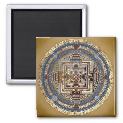 Kalachakra Mandala B Magnet