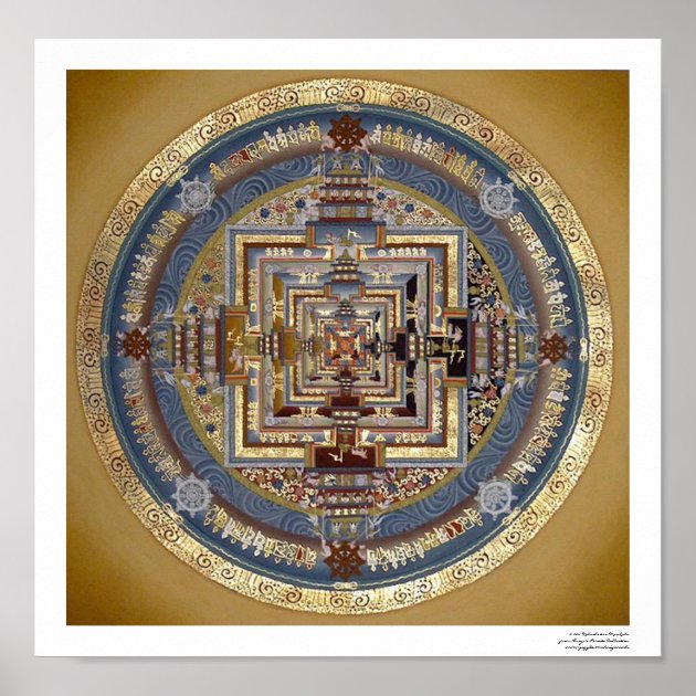 Kalachakra Mandala B Poster | Zazzle