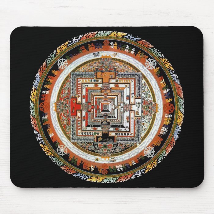 Kalachakra Mandala Mouse Pad