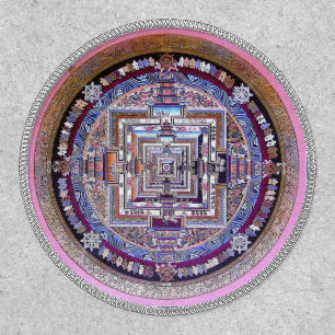 Kalachakra Mandala Tibetan Buddhist Patch