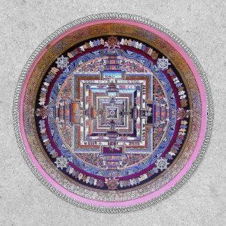 Kalachakra Mandala Tibetan Buddhist  Patch