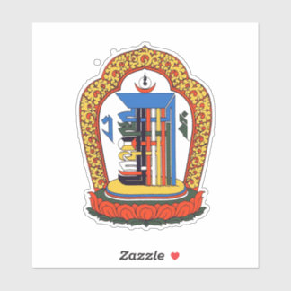 Kalachakra Mantra Mandala Buddhist Sticker
