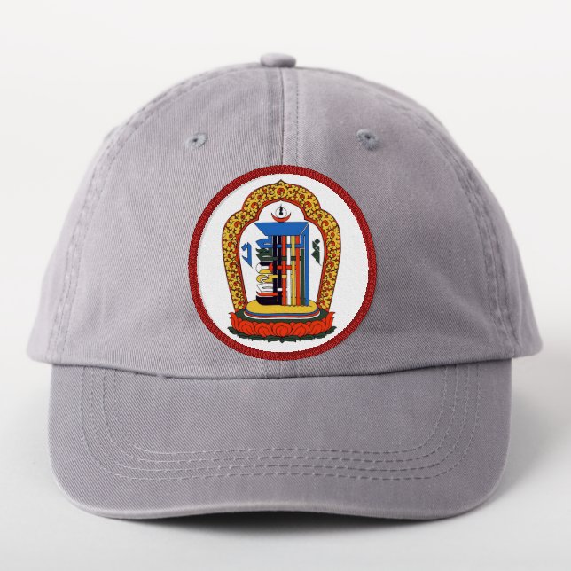 Kalachakra Mantra Tibetan Buddhist Patch (On Headwear)