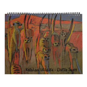 Kalahari Wildlife - Calendar
