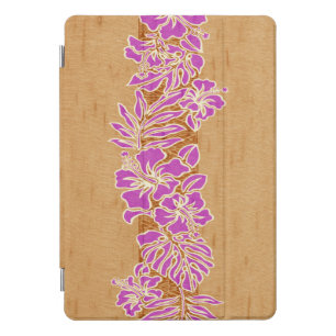 Kalaheo Hawaiian Hibiscus Faux Wood iPadSmartCover iPad Pro Cover