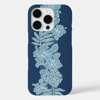 Kalaheo Hawaiian Hibiscus Tapa iPhone 16 Pro Case