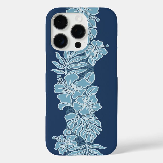 Kalaheo Hawaiian Hibiscus Tapa Case-Mate iPhone Case (Back)