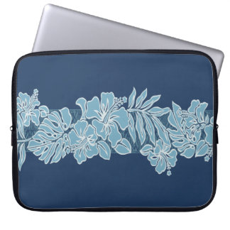 Kalaheo Hawaiian Hibiscus Tapa Laptop Wetsuit Bag