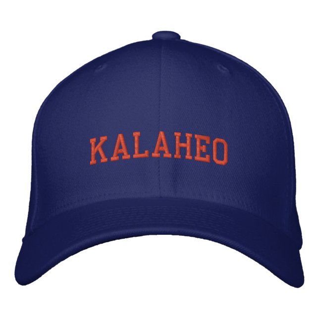 Kalaheo Mustangs Fitted Hats (Front)