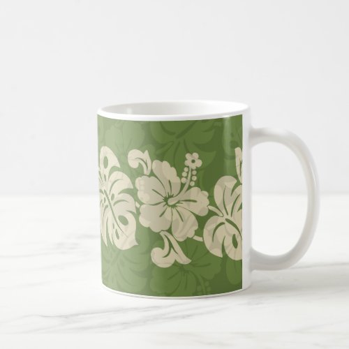 Kalakaua Hawaiian Hibiscus Border KL301 Coffee Mug