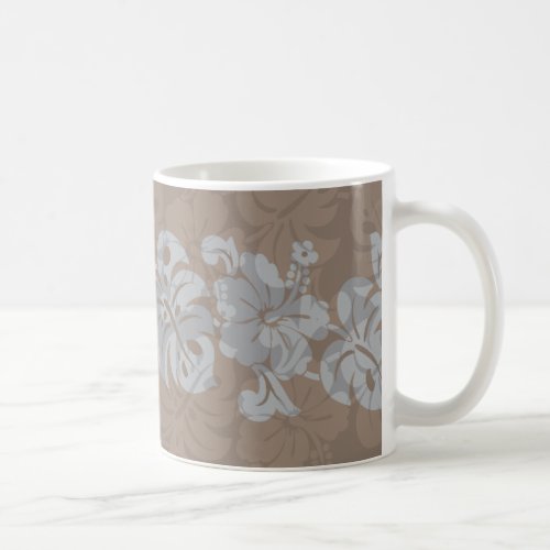 Kalakaua Hawaiian Hibiscus Border KL302 Coffee Mug