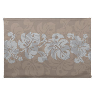 Kalakaua Hawaiian Hibiscus Border KL302 Placemat