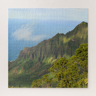 Kalalalu Overlook - Kauai, Hawaii - 20x20 - 676 pc Jigsaw Puzzle
