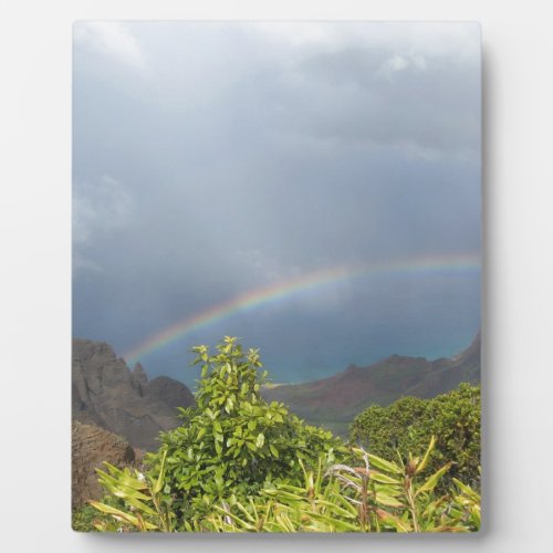 Kalalau Rainbow Plaque