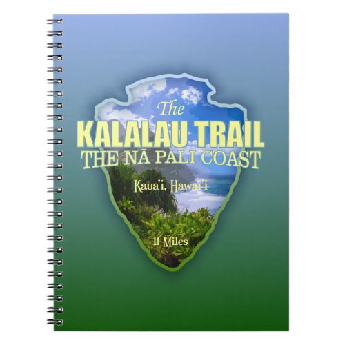 Kalalau Trail arrowhead Notebook