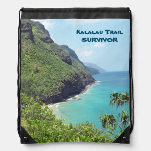 Kalalau Trail Survivor drawstring backpack