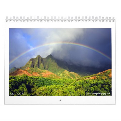 Kalalau Valley Calendar