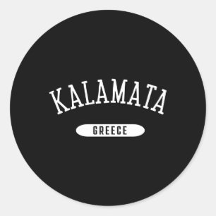 Kalamata Style Kalamata Greece Classic Round Sticker
