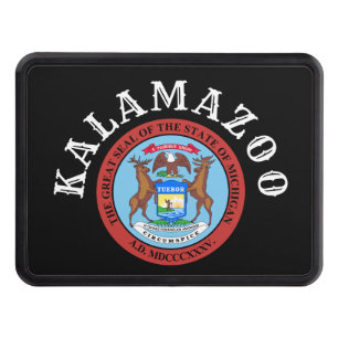 Kalamazoo, Michigan T-Shirt Hitch Cover