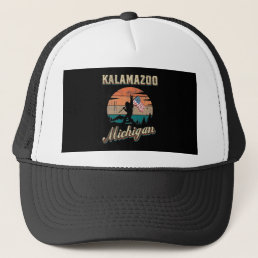 Kalamazoo Michigan Trucker Hat