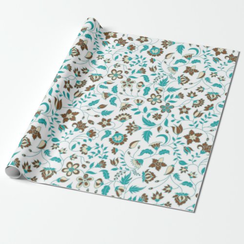 Kalamkari Motif Wrapping Paper