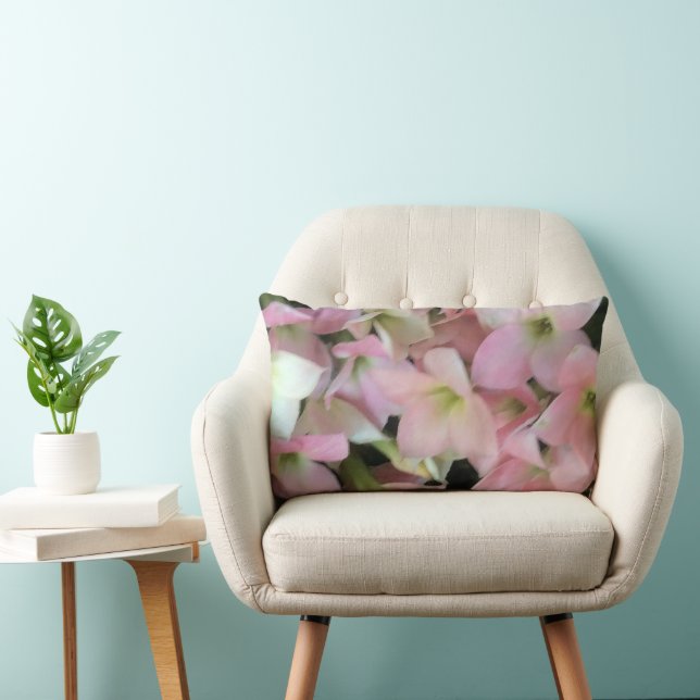 Kalanchoe Flowers Lumbar Pillow (Chair)