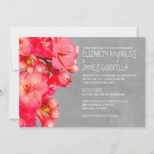 Kalanchoe Wedding Invitations
