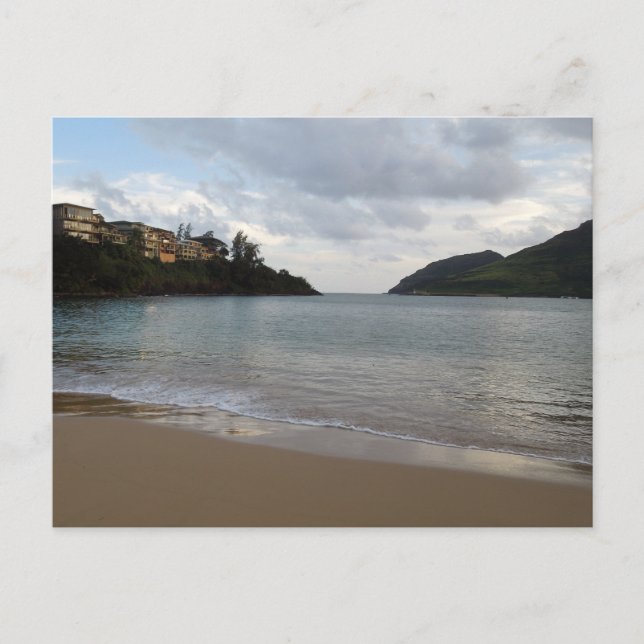 Kalapaki Bay in Kauai, Hawaii Postcard (Front)