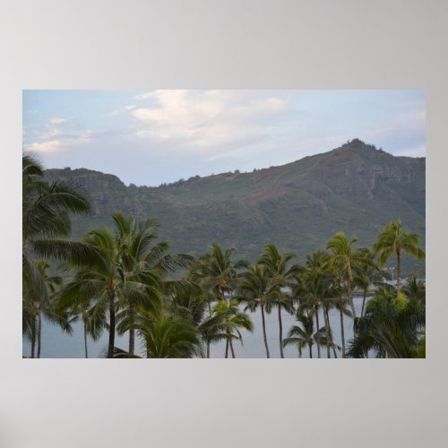 Kalapaki Bay in Kauai Poster