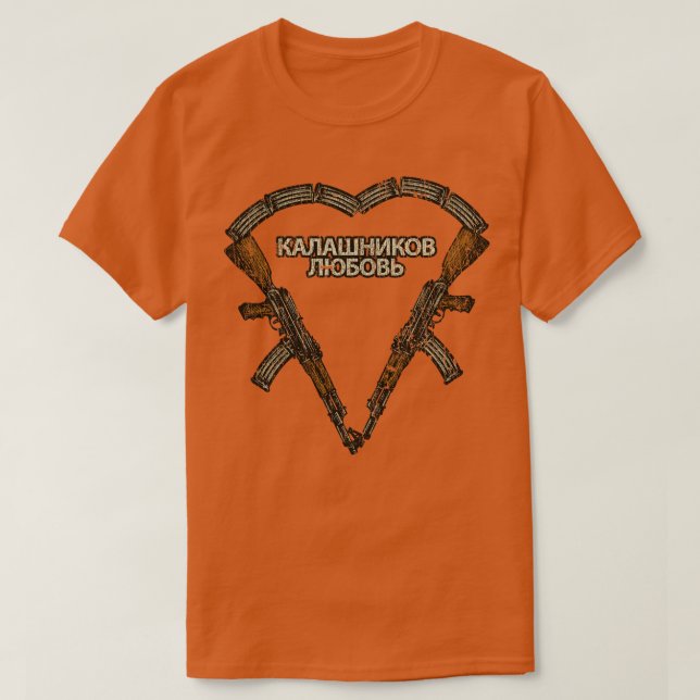 Kalashnikov Love 1947 T-Shirt (Design Front)