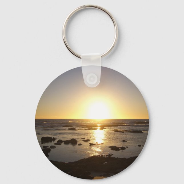 Kalbarri Beach Sunset Keychain (Front)