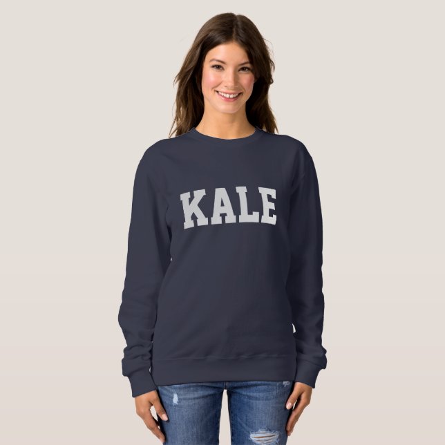 Kale Crew Neck Sweatshirt (Front Full)