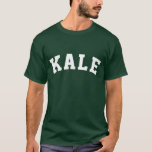 Kale Funny Vegan Shirt at Zazzle