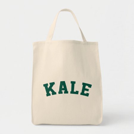 Kale Funny Vegan Style Tote Bag