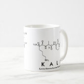 Kale peptide name mug (Front Right)